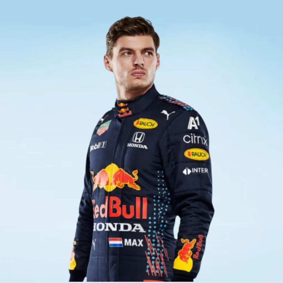 Max Verstappen Red Bull Racing F1 Suit 2021