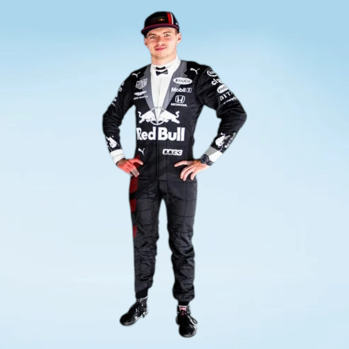 Oracle Red Bull F1 Team Max Verstappen Replica Racing Suit