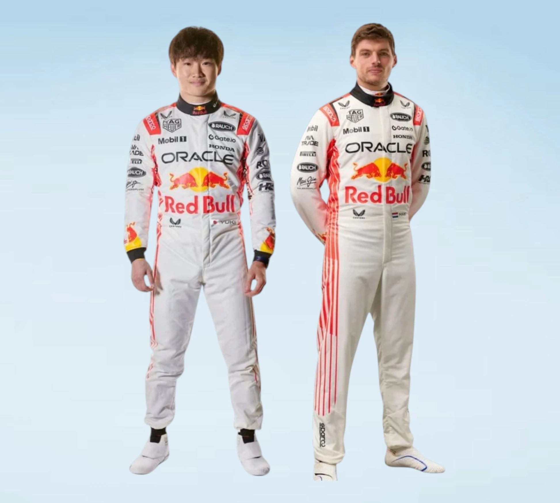 2025 Oracle Red Bull Racing Japanese GP Racing Suit – Verstappen & Tsunoda
Max Verstappen & Yuki Tsunoda Professional Inspired F1 Racing Suit 2025