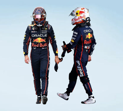 Premium 2025 Max Verstappen & Yuki Tsunoda F1 Racewear Collection
2025 Red Bull Racing Team Formula 1 Replica Suit