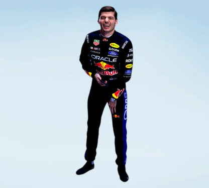2026 Max Verstappen Oracle Red Bull Racing F1 Professional Personalized Inspired Racing Suit for Motorsport Fans & Collectors