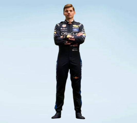 Max Verstappen 2026 Oracle Red Bull Racing Replica Racing Suit 2026 Max Verstappen Red Bull Racing F1 Professional Personalized Inspired Racing Suit