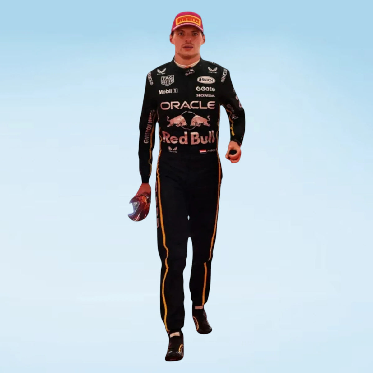 2025 Max Verstappen Red Bull Singapore GP Formula One Race Suit