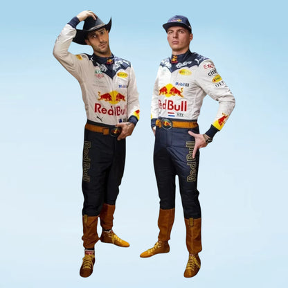 2018 Max Verstappen Red Bull Racing Cowboy Suit US Grand Prix
