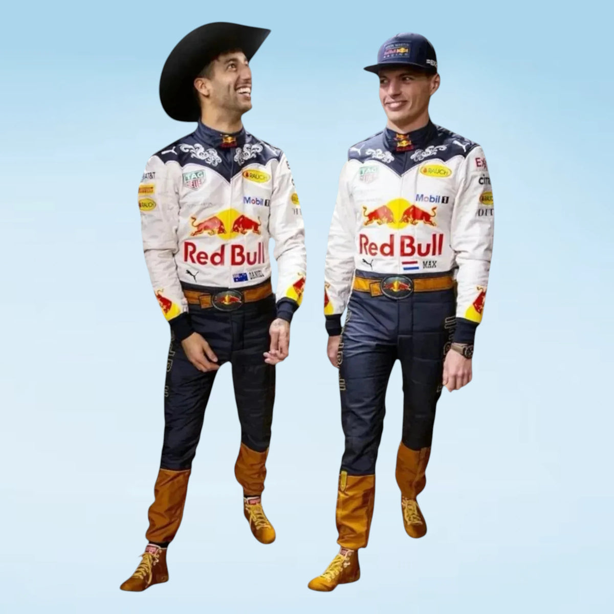 2018 Max Verstappen Red Bull Racing Cowboy Suit US Grand Prix