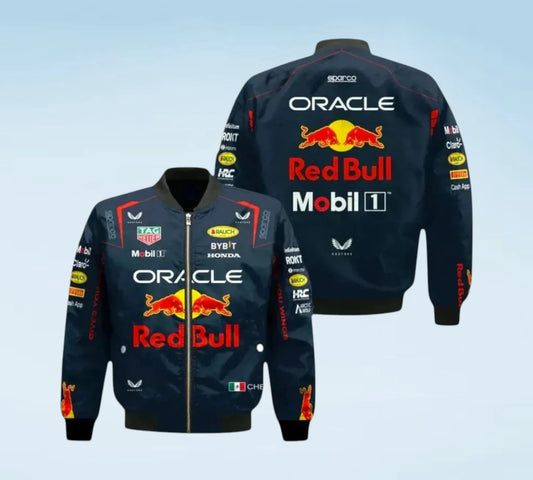 2023 Sergio Perez Oracle Red Bull Racing F1 Vintage Team Jacket